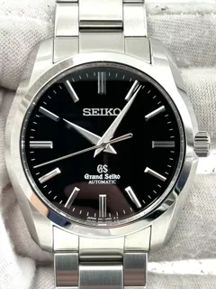 Grand Seiko SBGR101 SBGR101 42mm Stainless steel Black