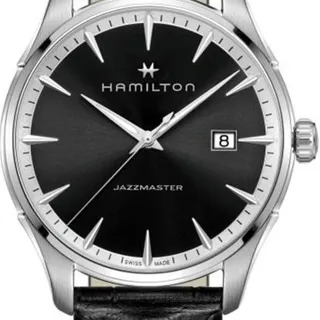 Hamilton Jazzmaster H32451731 40mm Stainless steel Black