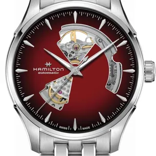 Hamilton Jazzmaster H32675170 40mm Stainless steel Burgundy