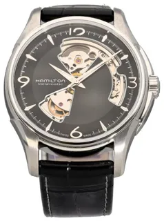 Hamilton Jazzmaster Open Heart H325650 40mm Stainless steel Skeletonized