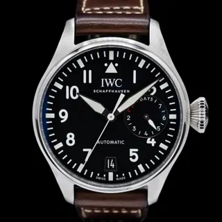 IWC Big Pilot IW500912 46mm Stainless steel Black