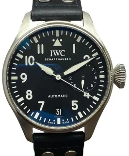 IWC Big Pilot IW501001 46.2mm Stainless steel Black