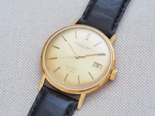 IWC De Luxe R 807A 18k yellow gold Golden