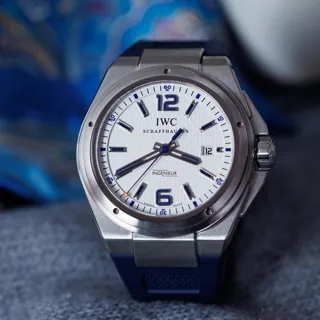 IWC Ingenieur Automatic IW323608 46mm Stainless steel Blue