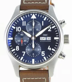 IWC Pilot Chronograph IW377714 Stainless steel Blue