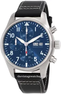 IWC Pilot Chronograph IW388101 Stainless steel Blue