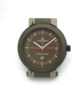 IWC Porsche Design Titanium Olive green