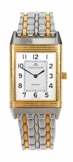 Jaeger-LeCoultre Reverso 250.5.86 Yellow gold and Stainless steel Silver