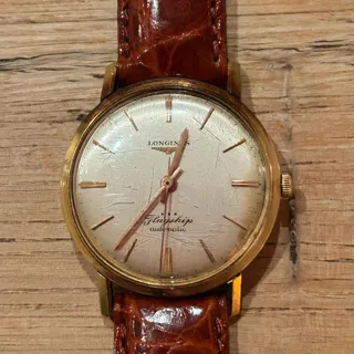 Longines Flagship 35mm Yellow gold Golden