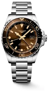 Longines HydroConquest 00 DIAL Stainless steel Brown