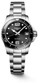 Longines HydroConquest 00 DIAL Stainless steel Black