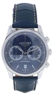 Longines Master Collection L26294920 40mm Stainless steel Blue