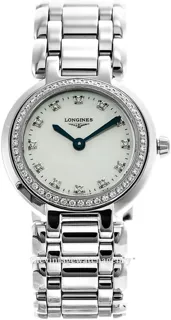 Longines PrimaLuna L8.109.0.87.6 Stainless steel White