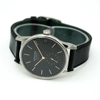 NOMOS Orion Neomatik 366 40.5mm Stainless steel Black