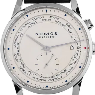 NOMOS Zürich Weltzeit 805 40mm Stainless steel