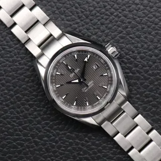 Omega Aqua Terra 231.10.30.61.06.001 30mm Stainless steel Gray