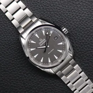 Omega Aqua Terra 231.10.39.60.06.001 38mm Stainless steel Gray