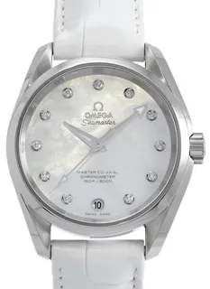 Omega Aqua Terra 231.13.39.21.55.002 38.5mm Stainless steel White