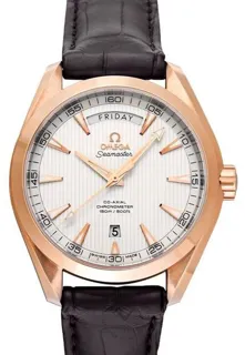 Omega Aqua Terra 231.53.42.22.02.001 41.5mm Red gold Silver