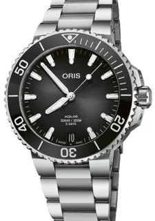 Oris Aquis 01 400 7769 4154-07 8 22 09PEB 41.5mm Stainless steel Gray