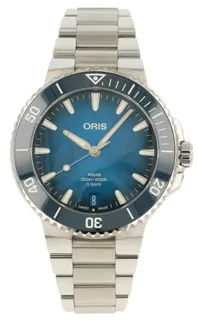 Oris Aquis 01 400 7790 4135-07 8 23 02PEB 43.5mm Stainless steel Blue