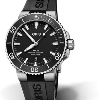 Oris Aquis 01 733 7730 4134-07 4 24 64EB 43.5mm Stainless steel Black