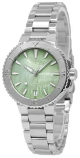 Oris Aquis 01 733 7770 4157-07 8 18 05P 36.5mm Stainless steel Green