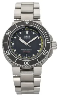 Oris Aquis 7675 46mm Stainless steel Black