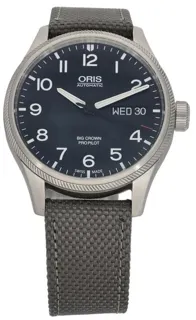 Oris Big Crown ProPilot 7698 45mm Stainless steel Black