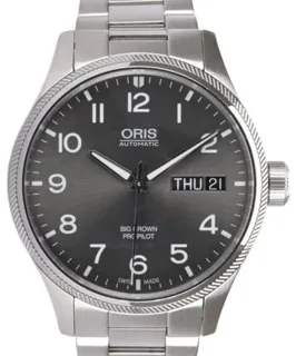 Oris Big Crown ProPilot 45mm Stainless steel Gray