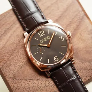 Panerai Radiomir 1940 PAM 00513 42mm Red gold Brown