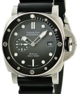 Panerai Submersible PAM 01288 44mm Stainless steel Gray