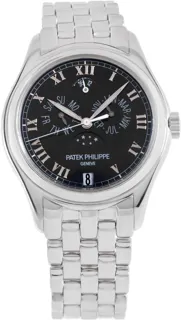 Patek Philippe Annual Calendar 5036G 36mm White gold Black