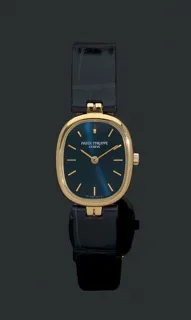 Patek Philippe Ellipse Yellow gold Blue