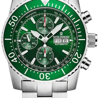 Revue Thommen Diver 17030.6132 Stainless steel Green