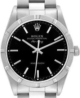 Rolex Air King 14010 34mm Stainless steel Black