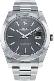 Rolex Datejust 41 126300-0007 Stainless steel Gray