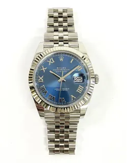 Rolex Datejust 41 126334 Stainless steel Azzurro Blue