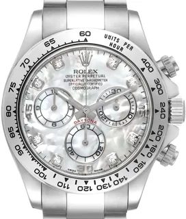 Rolex Daytona 116509 White gold White