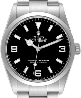 Rolex Explorer 114270 Stainless steel Black