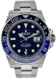 Rolex GMT-Master II "Batman" 40mm Stainless steel Black