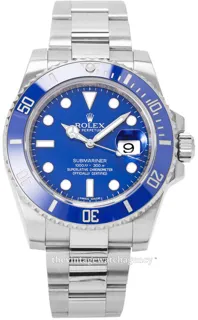 Rolex Submariner 116619LB-0001 White gold Blue