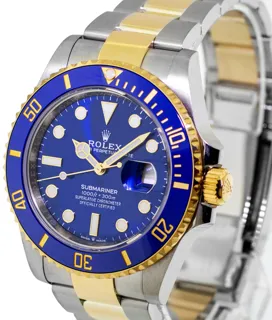 Rolex Submariner 126613LB Stainless steel and 18k yellow gold Blue