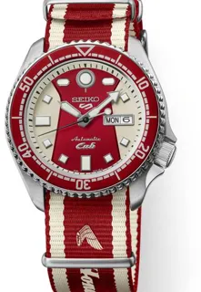 Seiko 5 Sports SRPL23 42.5mm Stainless steel Red