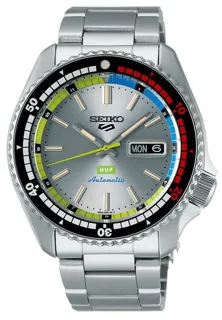 Seiko 5 Sports SRPL33K1 Stainless steel Silver