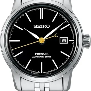 Seiko Presage SARX107 40mm Stainless steel Black