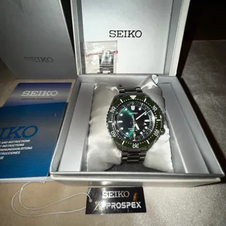 Seiko Prospex SPB381J1 42mm Stainless steel Green