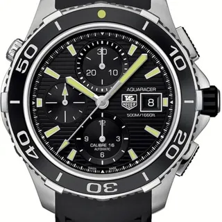 TAG Heuer Aquaracer cak2111.ft8019 43mm Ceramic and Stainless steel Black