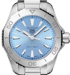 TAG Heuer Aquaracer Lady WBP1415.BA0622 30mm Stainless steel Blue