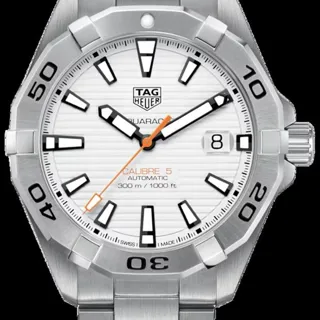 TAG Heuer Aquaracer WBD2111.BA0928 41mm Stainless steel White